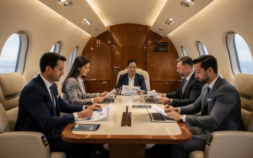 Corporate Aviation: How Private Flights Improve Business Productivity