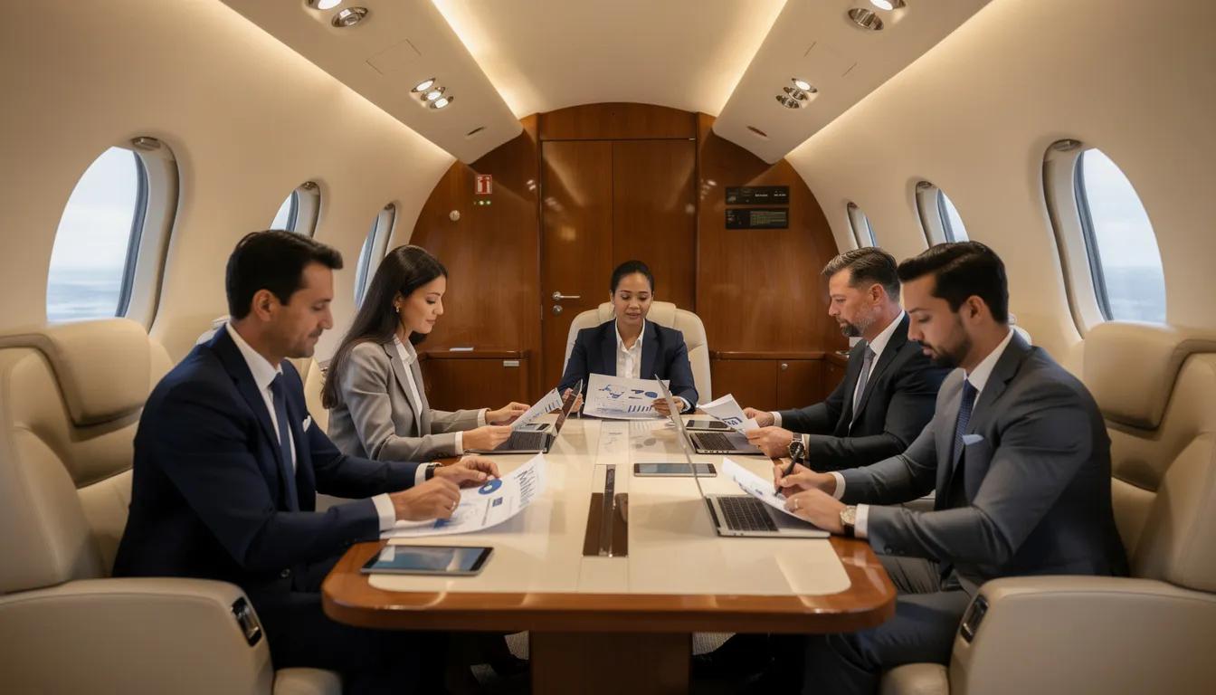 Corporate Aviation: How Private Flights Improve Business Productivity